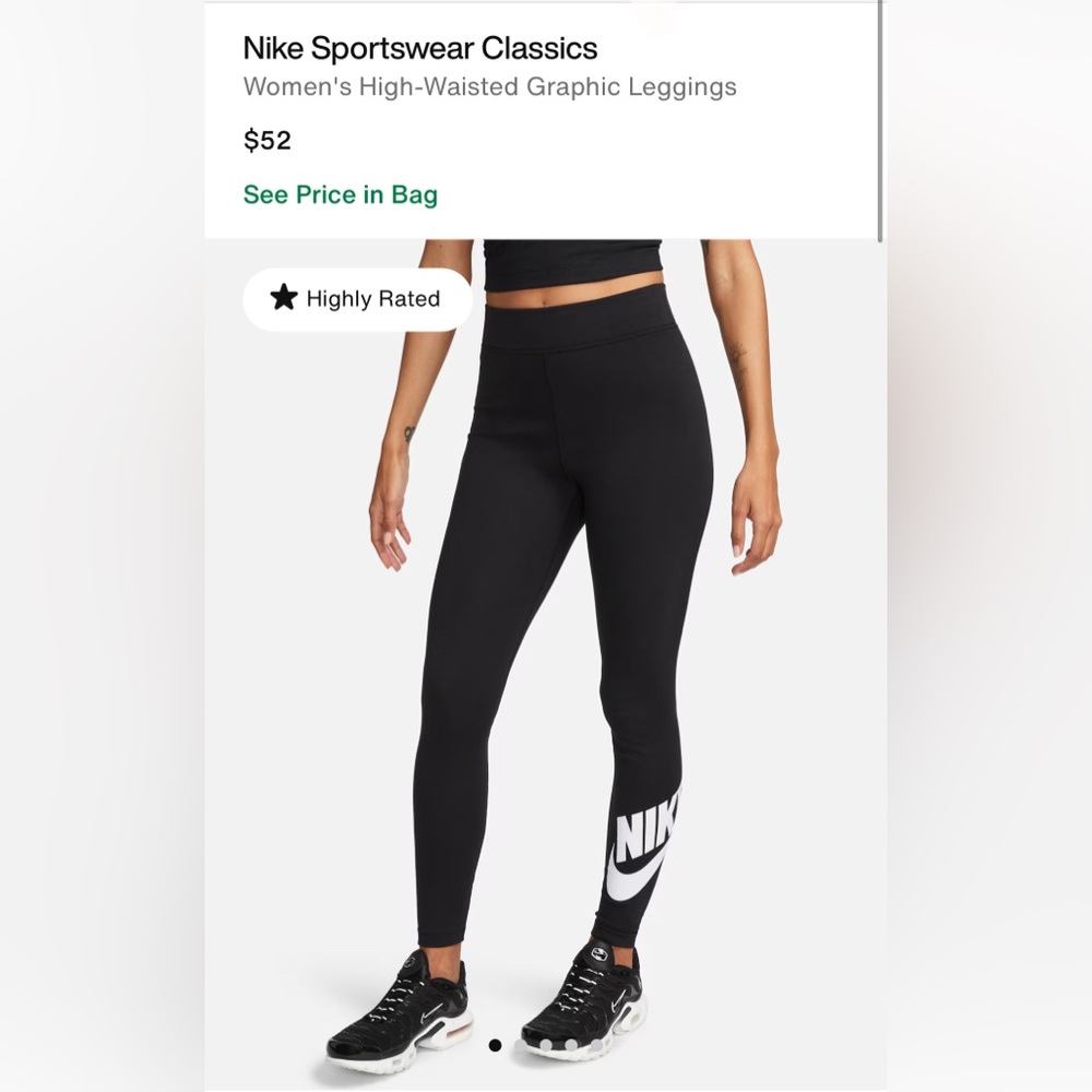 Nike Sportswear Classics
Women's High-Waisted Graphic Leggings